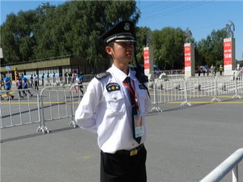 2017沈陽(yáng)馬拉松安?，F(xiàn)場(chǎng)